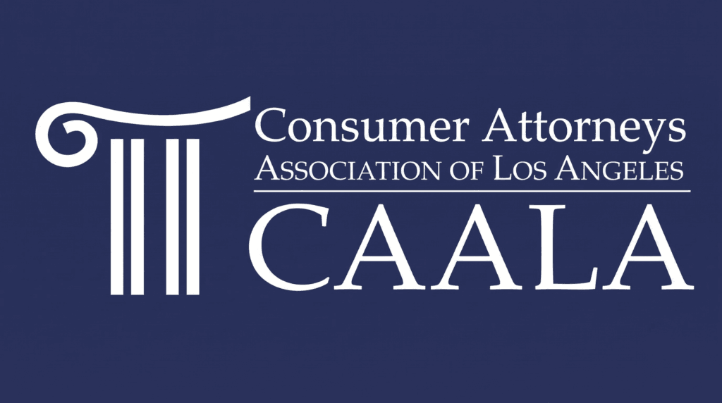 Consumer Attorneys Association of Los Angeles CAALA member logo for Egishe Avetisian
